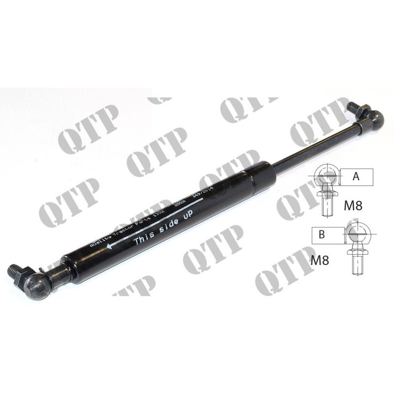 Vérin à gaz 500mm 250N Fenêtre arrière