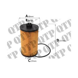 Filtre à huile du moteur